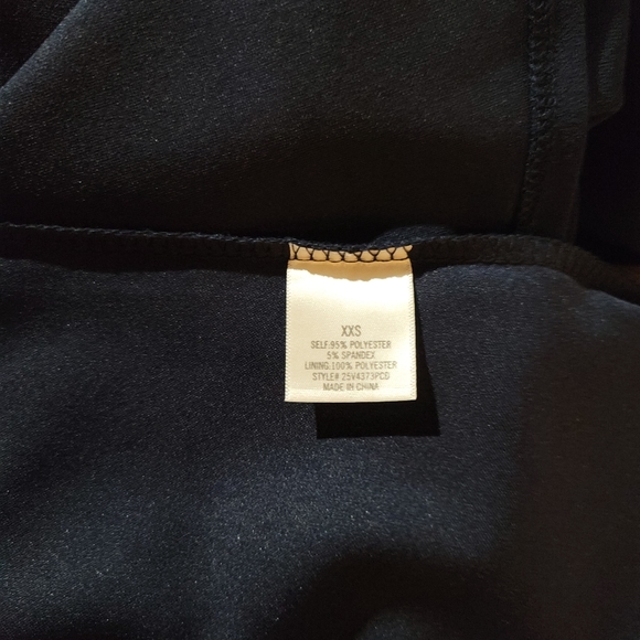 Francesca's Collection Jun & Ivy Navy Blue Mini Sz Xxs - Picture 7 of 8